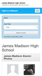 Mobile Screenshot of jamesmadisonhighschool.net